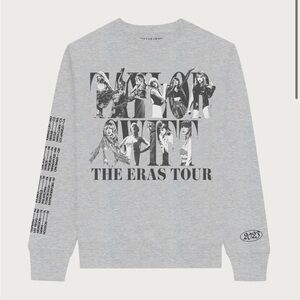 Taylor Swift | The Eras Tour Gray Crewneck